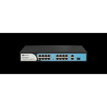 BDCOM 16-Port 100M PoE Switch (16-Port 100M PoE + 1 GE + 1 SFP) 180W PoE Budget-0